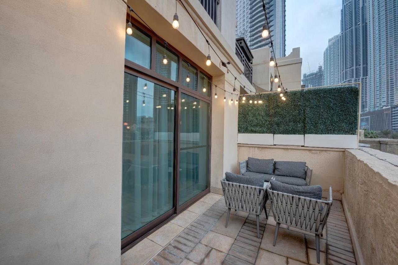 Durrani Homes - Persian Luxury At Souk Al Bahar With Private Jaccuzi Dubaj Kültér fotó